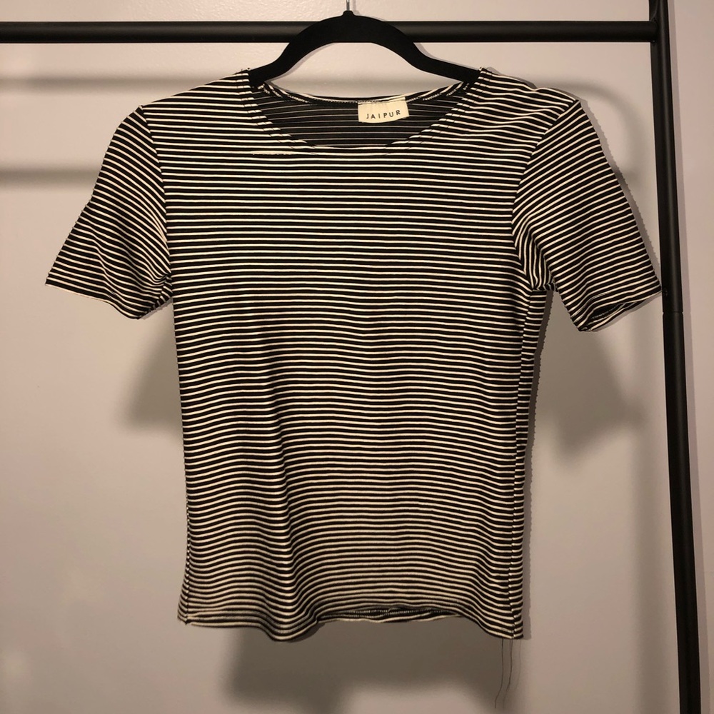Textured Striped Shirt